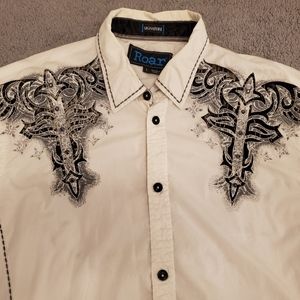 Roar Signature  Button Down Shirt